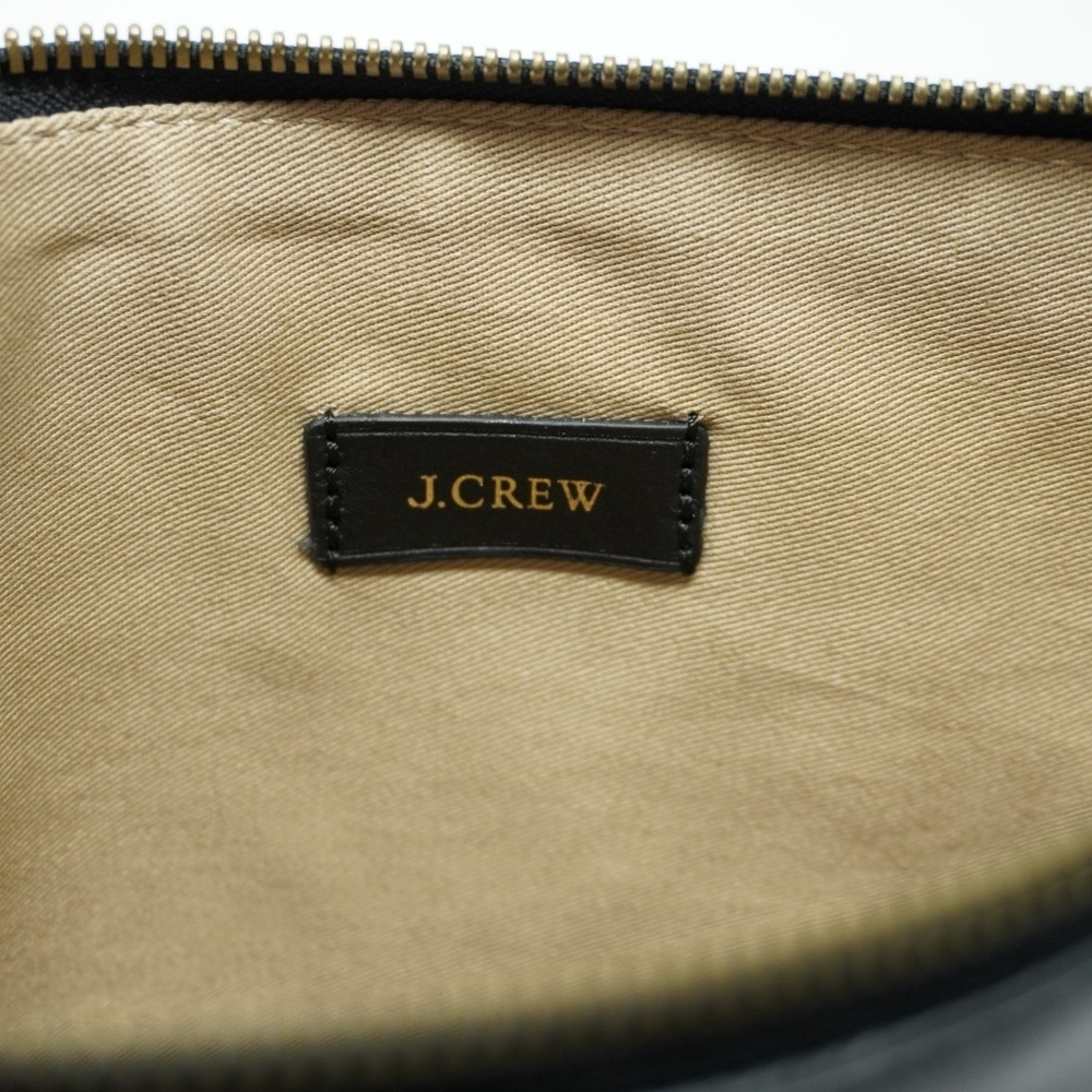 J.Crew Leather and Leopard Print Clutch - Picture 3 of 4